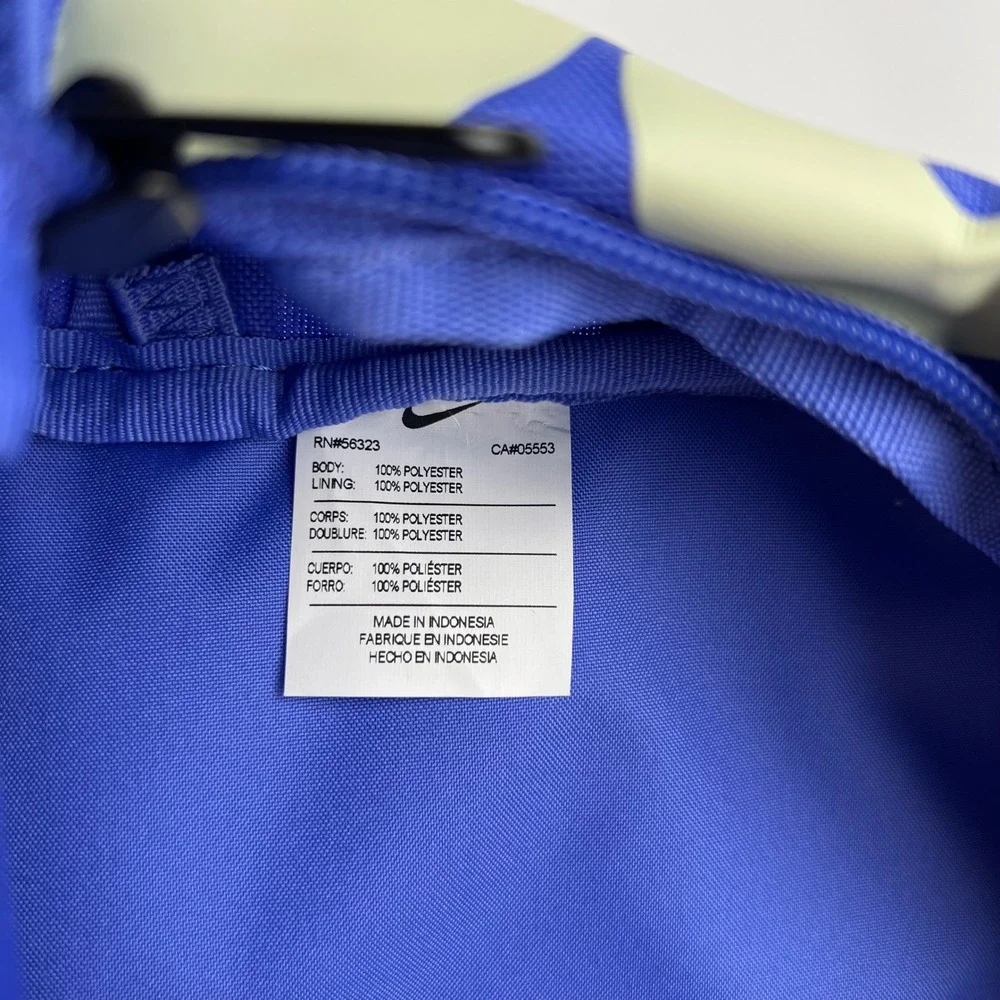 Nike Brasilia‎ JDI Mini Backpack Blue Just Do It Graphic BA5559-500 NWT